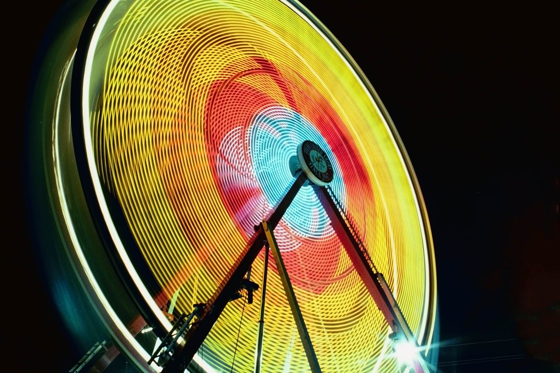 Ferris Wheel in Motion